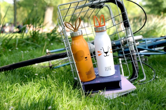 "Zoo" waterfles 430 ml, roestvrij staal, tijgerpatroon - Aladdin