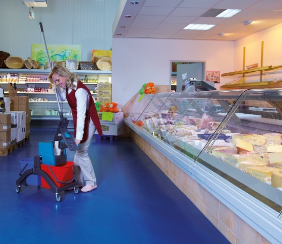 Scopa piatta, gamma "Professional" – Leifheit