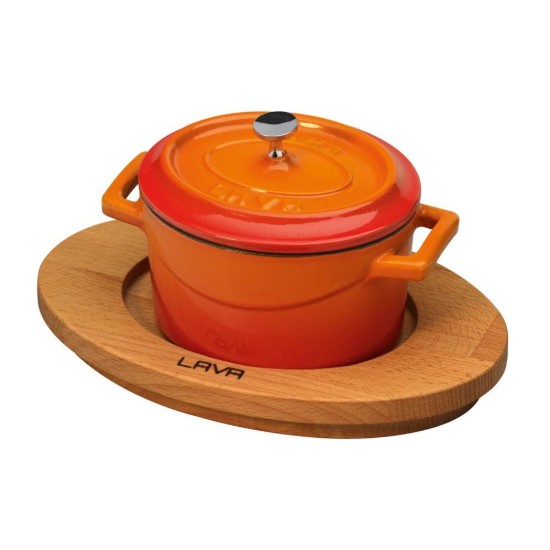 Ovāls statīvs mini kastrolim, 11 cm - LAVA zīmols