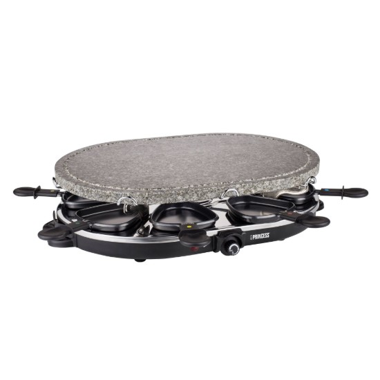 Ovale elektrische raclette kookplaat, 1200 W - Princess