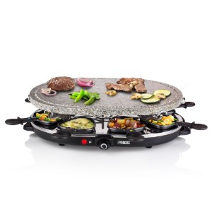 Ovale elektrische raclette kookplaat, 1200 W - Princess