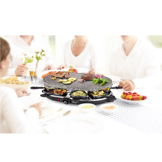 Ovale elektrische raclette kookplaat, 1200 W - Princess