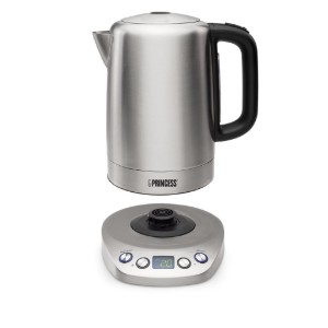 Electric kettle, stainless steel, 1.7L, 2200W, "Deluxe" - Princess 