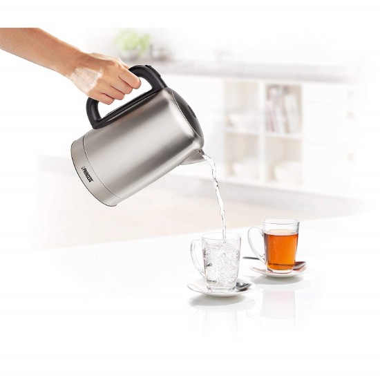 Electric kettle, stainless steel, 1.7L, 2200W, "Deluxe" - Princess 