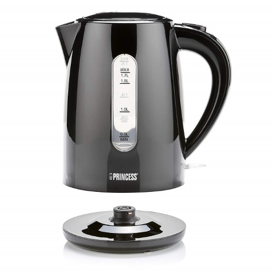 Ηλεκτρικός βραστήρας "Classic", 1,7 L, 2200 W, Μαύρο - Princess