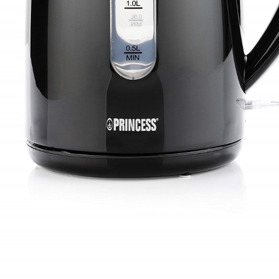 Ηλεκτρικός βραστήρας "Classic", 1,7 L, 2200 W, Μαύρο - Princess