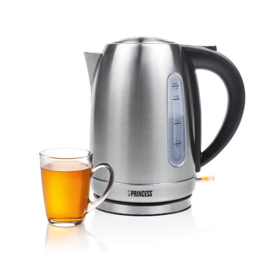 Bollitore elettrico, 1,7 L, 2200 W, acciaio inossidabile - Princess
