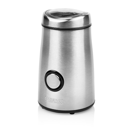 Macinacaffè elettrico Deluxe, 150 W, 50 g, colore Silver - Princess