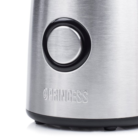 Macinacaffè elettrico Deluxe, 150 W, 50 g, colore Silver - Princess