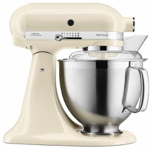 Kantelbare keukenmixer, 4.8L, Model 185, Artisan, Almond Cream - KitchenAid