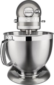 Robot da cucina con testa inclinabile, 4,8 L, Modello 185, Artisan, Medallion Silver - KitchenAid