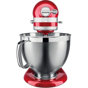 Robot da cucina con testa inclinabile, 4,8 L, Modello 185, Artisan, Candy Apple - KitchenAid