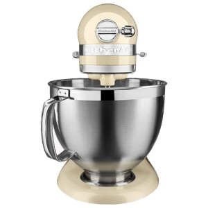 Robot da cucina con testa inclinabile, 4,8 l, modello 185, Artisan, Almond Cream - KitchenAid