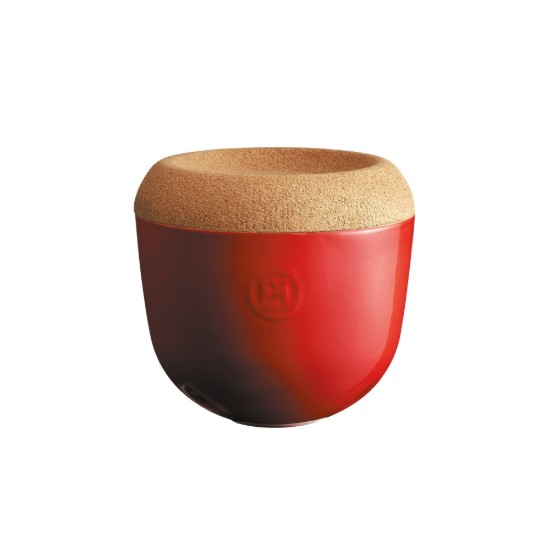 Pentola per aglio, ceramica, 14,5 cm, Burgundy - Emile Henry