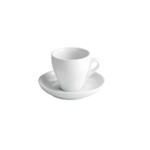 Tazzina da caffè con piattino, porcellana, 75 ml, "Roma" - Viejo Valle
