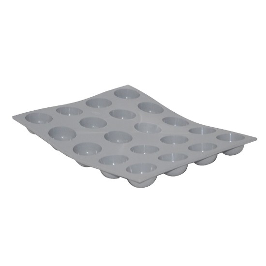 Bakeform for minikaker, 20 stk, 21 x 17,6 cm - merkevare "de Buyer"