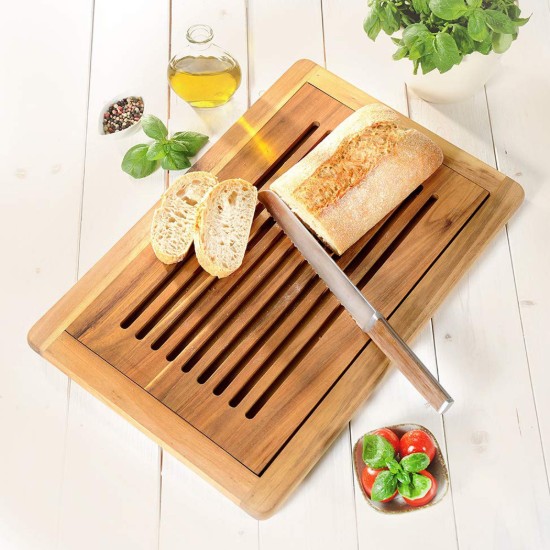 Broodsnijplank, 47,5 x 32 cm, acaciahout - Kesper