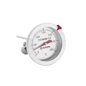 Kookthermometer, 0°C - 300°C - Zokura