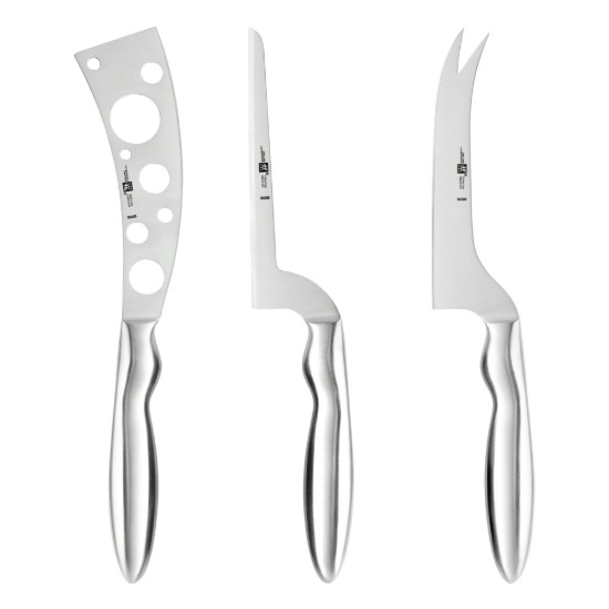 3-piece cheese knife set, stainless steel, <<TWIN Collection>> - Zwilling