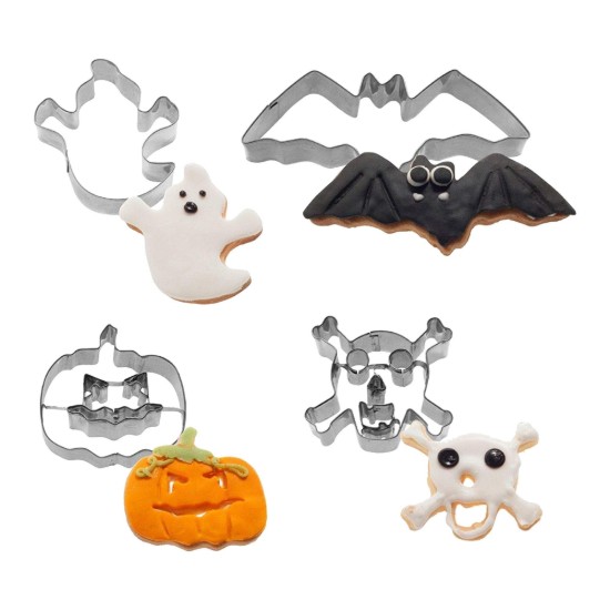 Set van 4 Halloween-koekjesuitstekers - Westmark