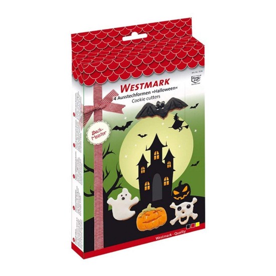 Set van 4 Halloween-koekjesuitstekers - Westmark