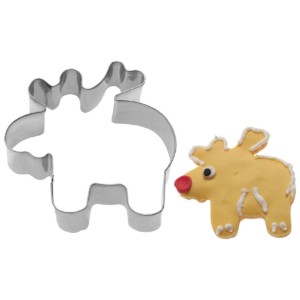 Reindeer shaped dough cutter, 6 cm - Westmark
