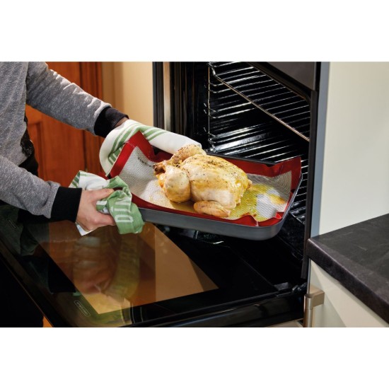 Teglia da forno in silicone, 40 x 30 cm - di Kitchen Craft