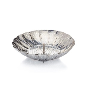 Verstelbare mand voor stoomkoken, 23 cm, roestvrij staal - van Kitchen Craft