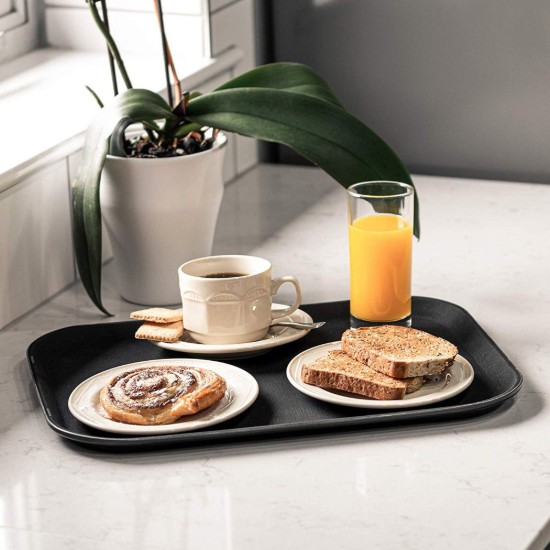 "Super Plastic" rectangular serving tray, 45.5 x 35.5 cm - Grunwerg 