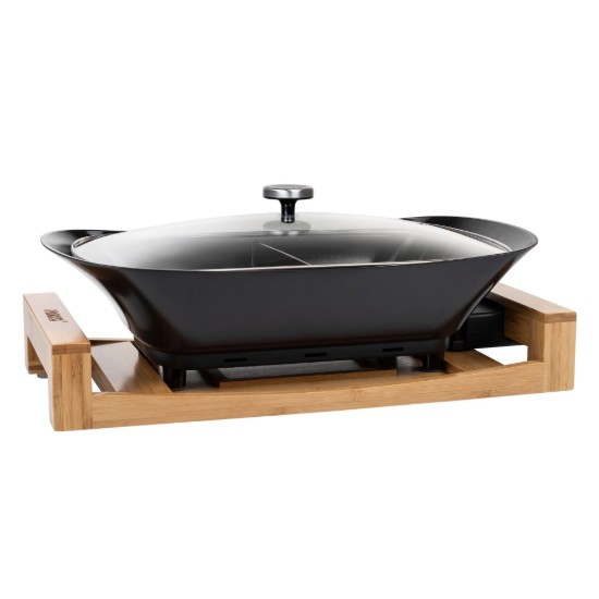 Padella Elettrica Multifunzionale "Pure", 1600 W, Colore Nero - Princess
