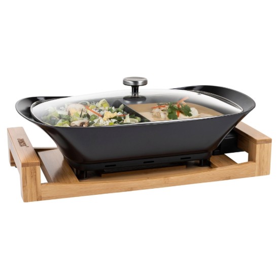 Padella Elettrica Multifunzionale "Pure", 1600 W, Colore Nero - Princess