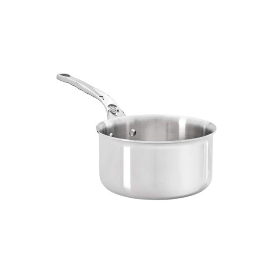 Set of 3"Affinity" saucepans,  stainless steel - "de Buyer" brand