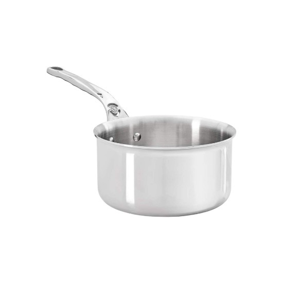 Set of 3"Affinity" saucepans,  stainless steel - "de Buyer" brand