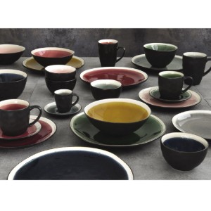 Keramisch bord, 26,5 cm, "Origin 2.0", Raspberry - Easy Life
