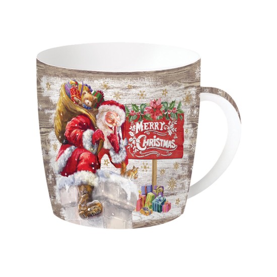 Porseleinen mok, 350 ml, "Christmas Time" - Easy Life