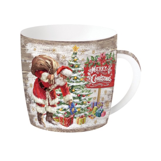Porseleinen mok, 350 ml, "Christmas Time" - Easy Life