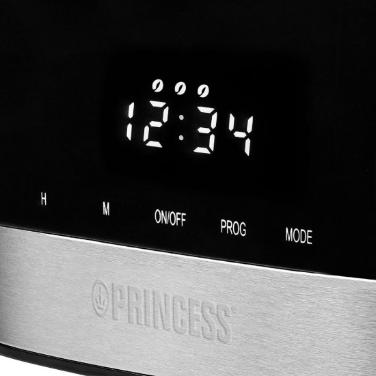 Cafetière électrique Lucca, 1,5 L, 900 W - Marque Princess