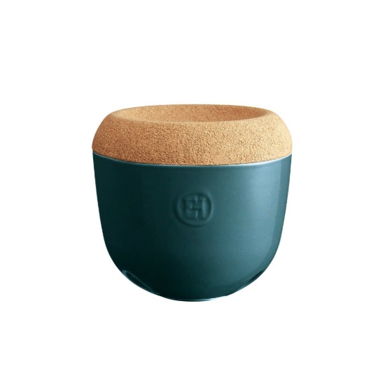 Knoflookpot, keramiek, 14,5 cm, Blue Flame - Emile Henry