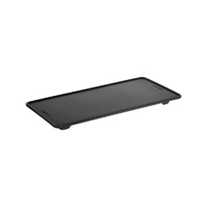 Cast iron serving platter, 25 x 12 cm, Black - Staub 