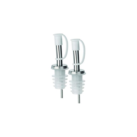 Set 2 antipicuratoare pentru vin "Aperiti", inox - Grunwerg