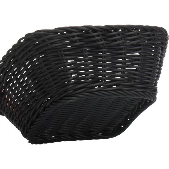 Cestino quadrato, polipropilene, 19 x 19cm, Marrone - Saleen