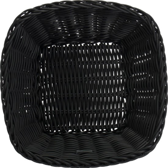 Cestino quadrato, polipropilene, 19 x 19cm, Marrone - Saleen