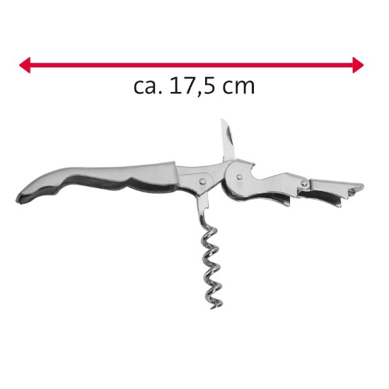 Multipurpose stainless steel corkscrew - Westmark