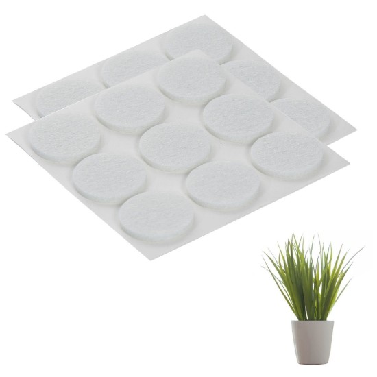 Σετ 18 στρογγυλά μαξιλαράκια επίπλων, τσόχα - Westmark