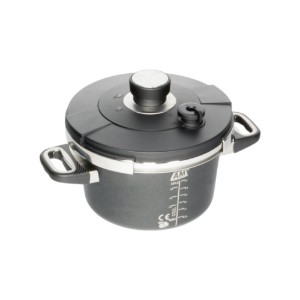 Pentola a pressione, alluminio, 22 cm / 3 L, induzione - AMT Gastroguss