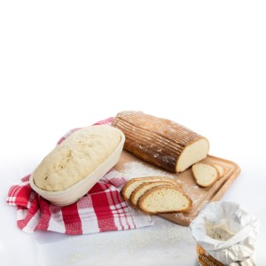 Cestino ovale per la lievitazione dell'impasto, in vimini, 40 x 15 cm - Westmark