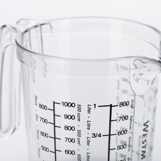 Caneca classificada "Gerda", 1000 ml - Westmark