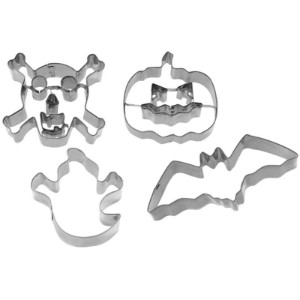 Set van 4 Halloween-koekjesuitstekers - Westmark