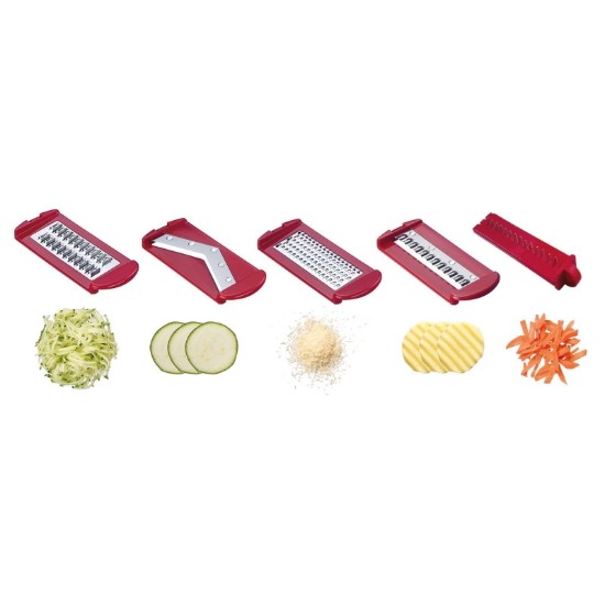 Multifunctionele rasp, met 5 messen - Westmark