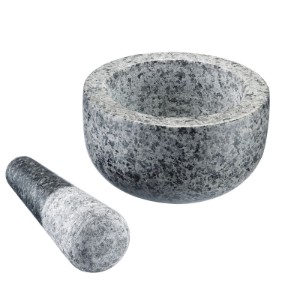 Vijzel en stamper, gemaakt van graniet, 13 cm - Westmark